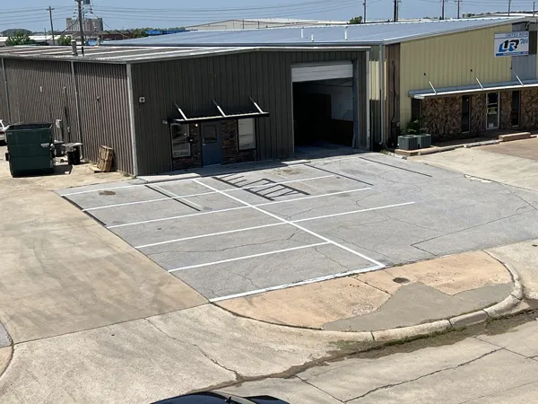 norman parking lot striping and seal coating